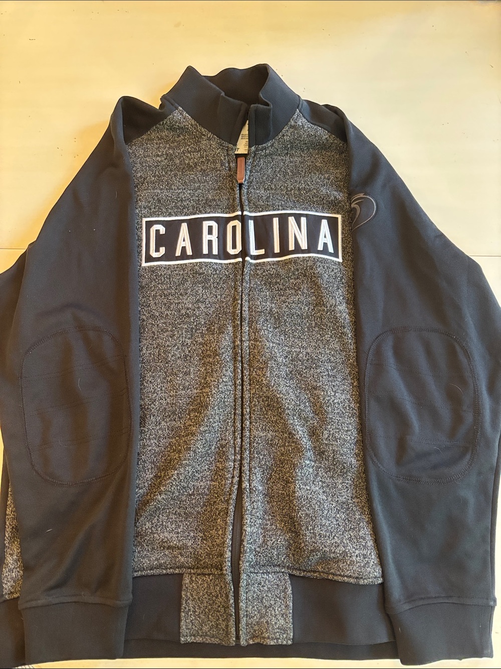 CCM Gray & Navy Carolina Full-Zip Jacket